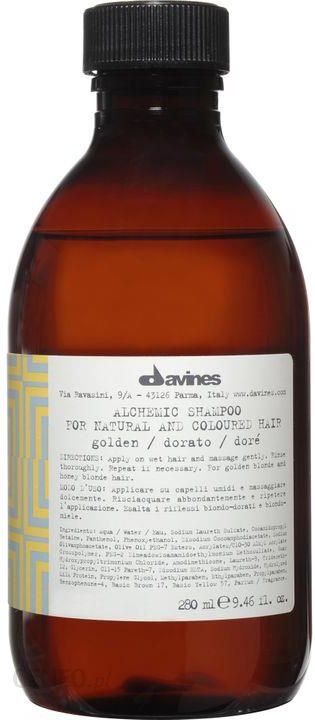 alchemic shampoo golden szampon podkreślający kolor oceny